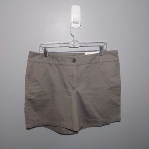 Gray loft shorts